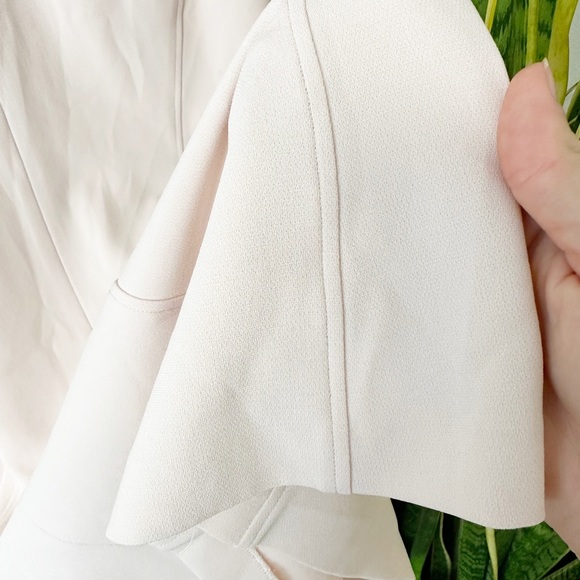 Theory Modern Seamed Shift Dress in Crepe Size 6 Light Pink - Picture 10 of 13